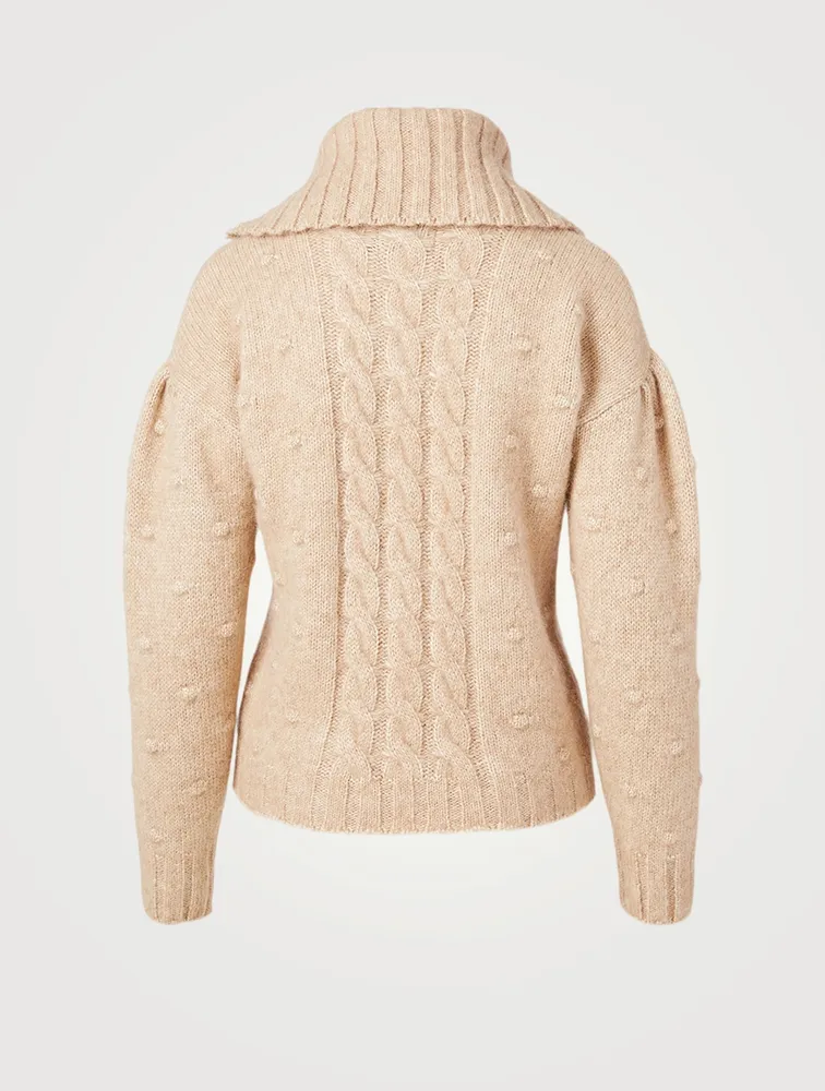 Electra Alpaca-Blend Knit Sweater