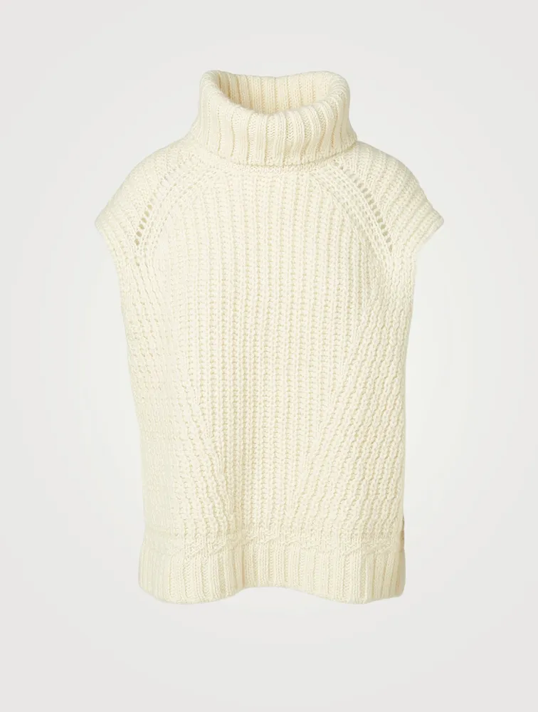 Vanya Wool And Alpaca Knit Vest