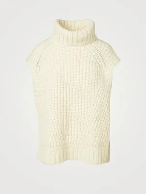 Vanya Wool And Alpaca Knit Vest