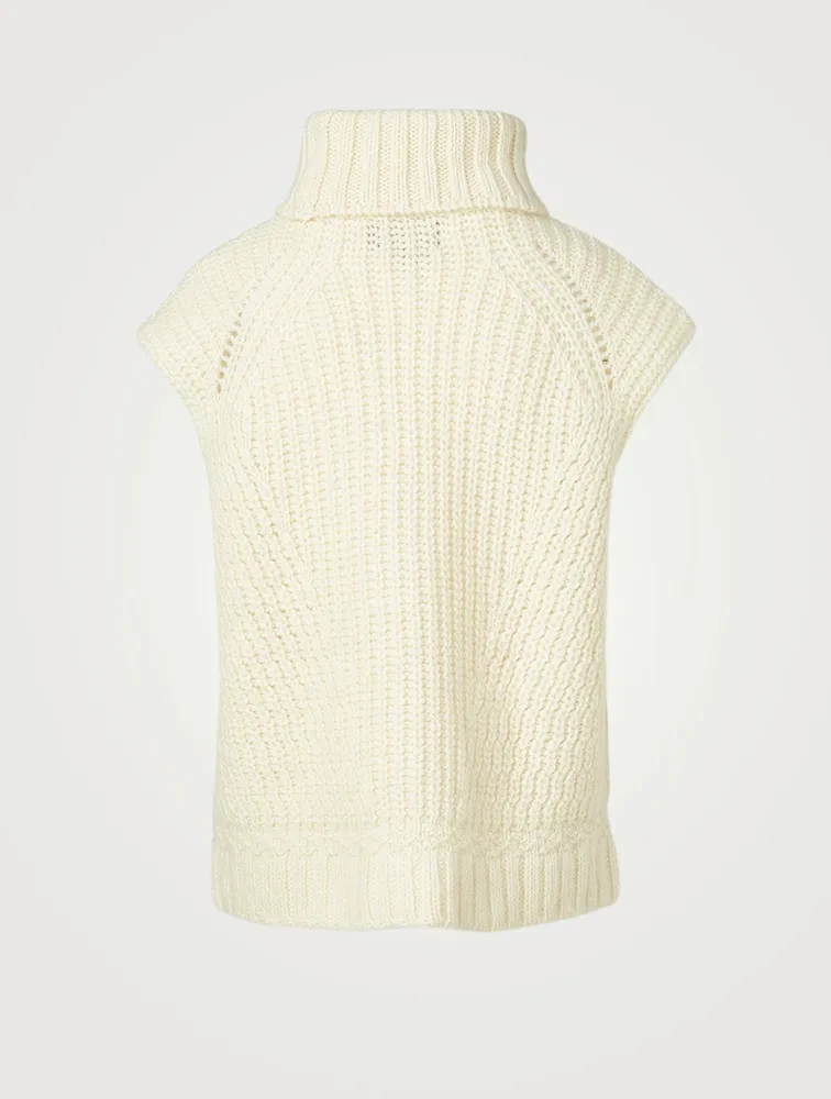 Vanya Wool And Alpaca Knit Vest