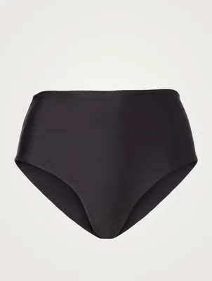 Bound High-Waisted Bikini Bottom