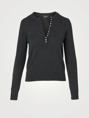 Cashmere Henley Sweater