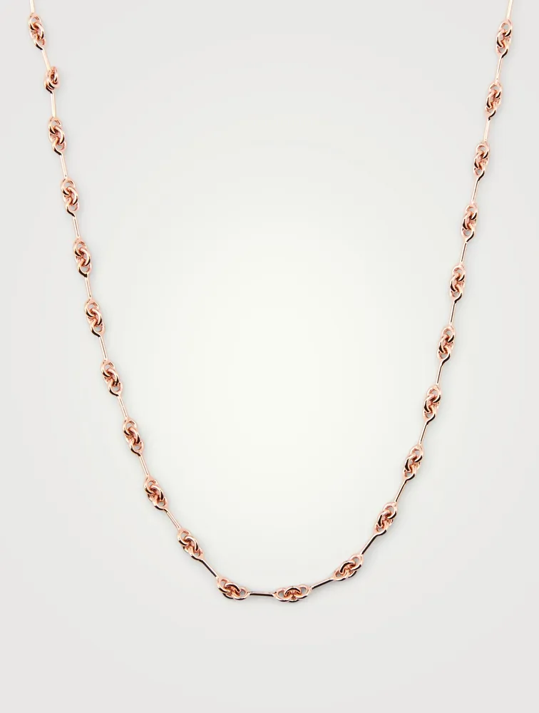 18-Inch Yu Yi 18K Rose Gold Chain