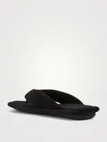 Soft Velvet Towel Thong Sandals