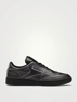 Project 0 Club C Trompe L'Oeil Leather Sneakers