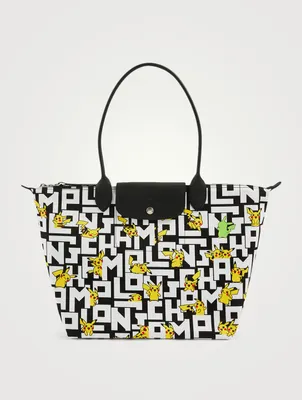 Large Longchamp x Pokémon Shoulder Bag