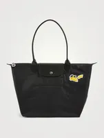 Large Longchamp x Pokémon Shoulder Bag