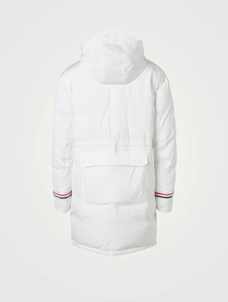 Polyester Twill Tech Down-Filled Parka