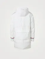 Polyester Twill Tech Down-Filled Parka