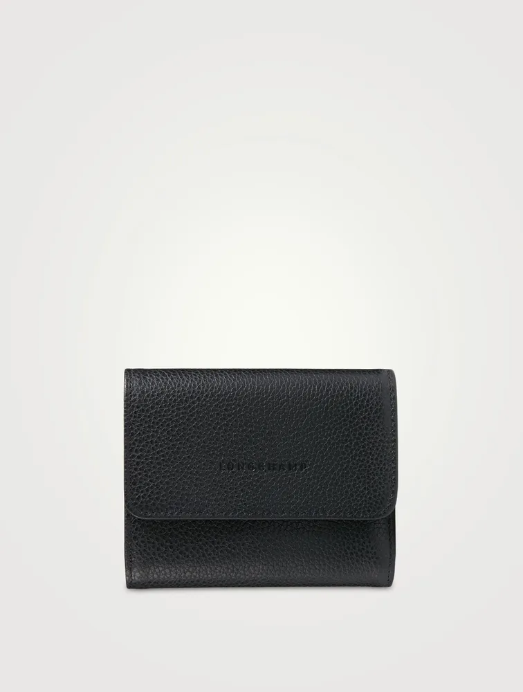 Le Foulonné Leather Compact Trifold Wallet