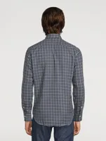 Cotton Shirt Check Print