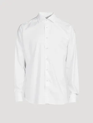 Cotton Shirt Grid Print