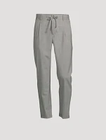 Wool Stretch Jogger Pants