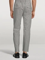 Wool Stretch Jogger Pants