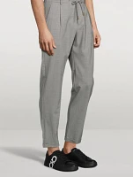 Wool Stretch Jogger Pants