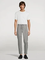 Wool Stretch Jogger Pants