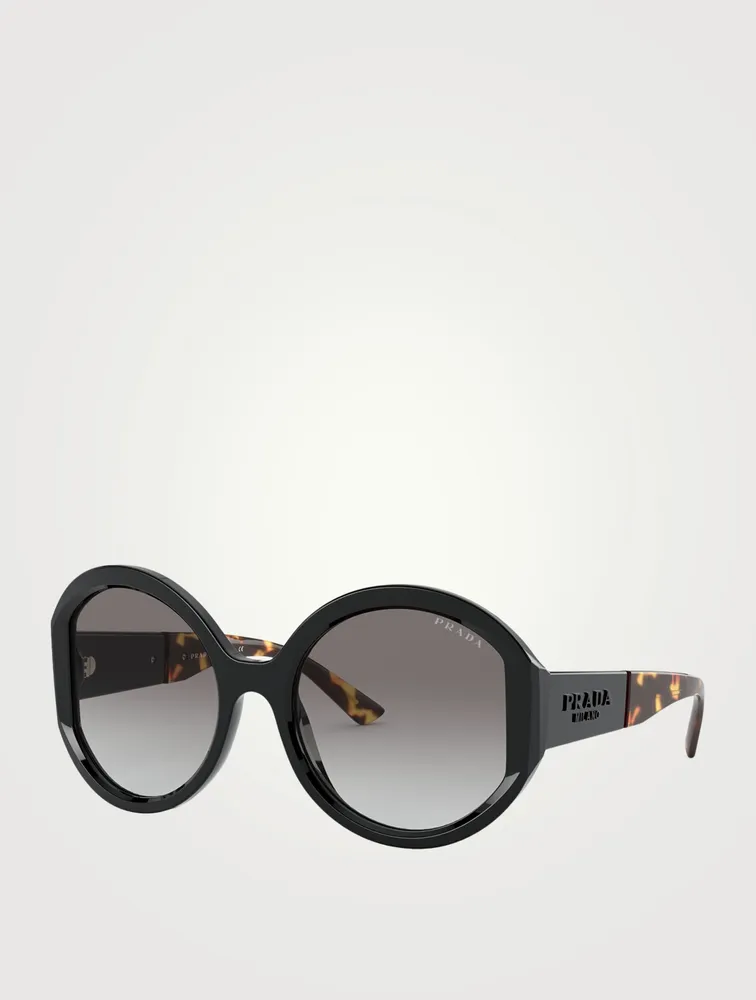 Monochrome Round Sunglasses