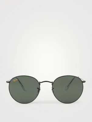 RB3447 Round Metal Sunglasses