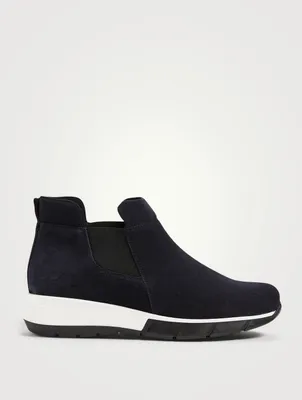 Nikki Suede Slip-On Sneakers