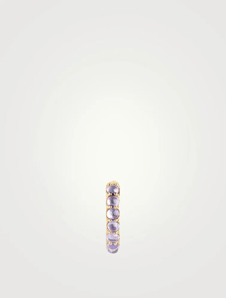 Globo Goldplated Huggie Hoop Earring