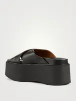 Fussbett Leather Platform Sandals