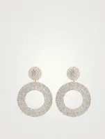 Crystal Hoop Earrings