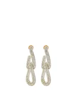 Crystal Link Earrings