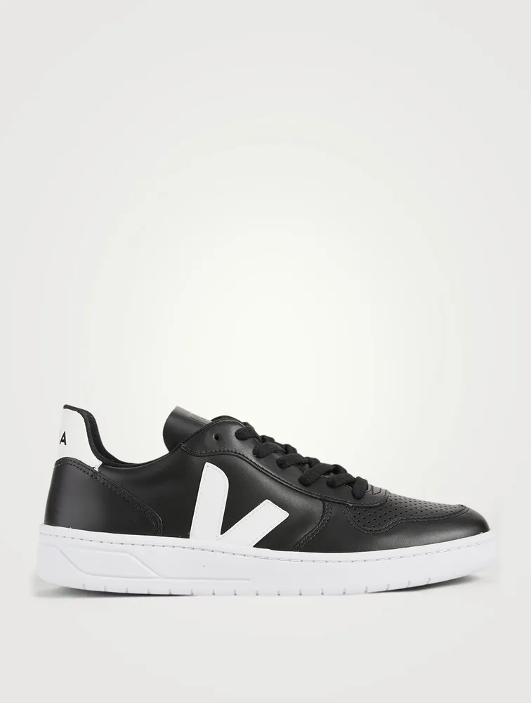 V-10 Leather Sneakers