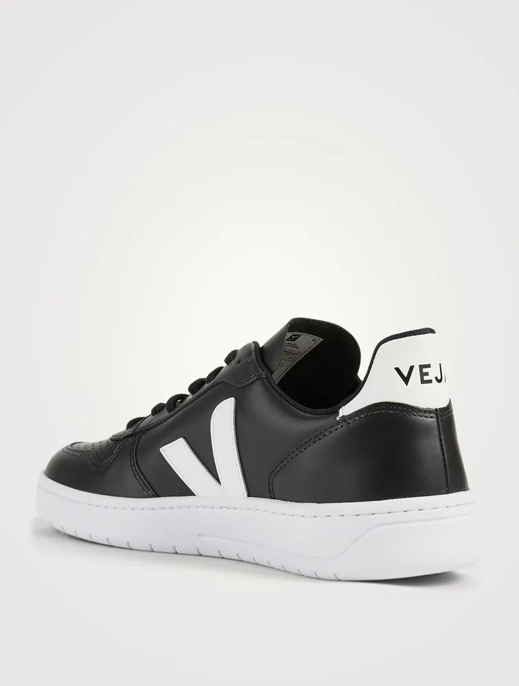 V-10 Leather Sneakers