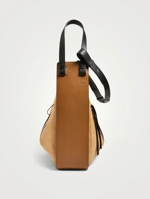 Hammock Leather And Suede Tote Bag