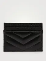 YSL Monogram Leather Card Holder