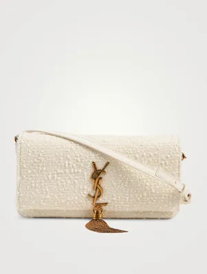 Kate 99 YSL Monogram Bouclé Tweed Wool Baguette Bag