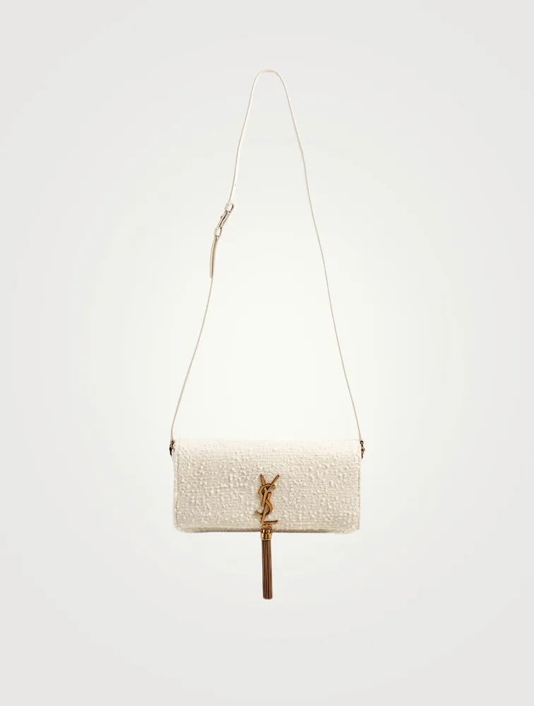 Kate 99 YSL Monogram Bouclé Tweed Wool Baguette Bag
