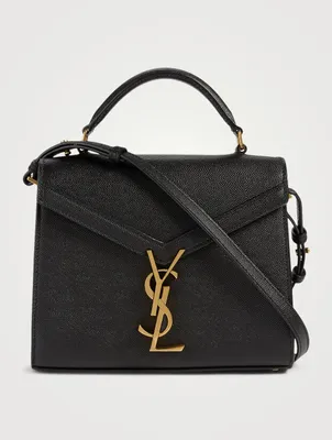 Mini Cassandra YSL Monogram Leather Top Handle Bag