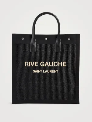 Rive Gauche N/S Raffia Tote Bag