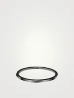 Black Simplicity Bangle Bracelet