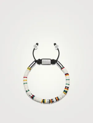 Tulum Beaded Bracelet With Disc Beads