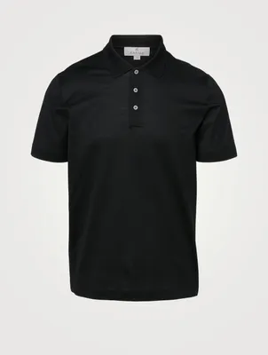 Cotton Short-Sleeve Polo Shirt