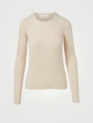 Basel Long-Sleeve Top With Open Back