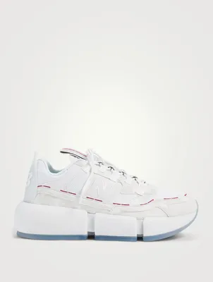 Jaden Smith's Vision Racer Vegan Leather And Recycled Mesh Sneakers
