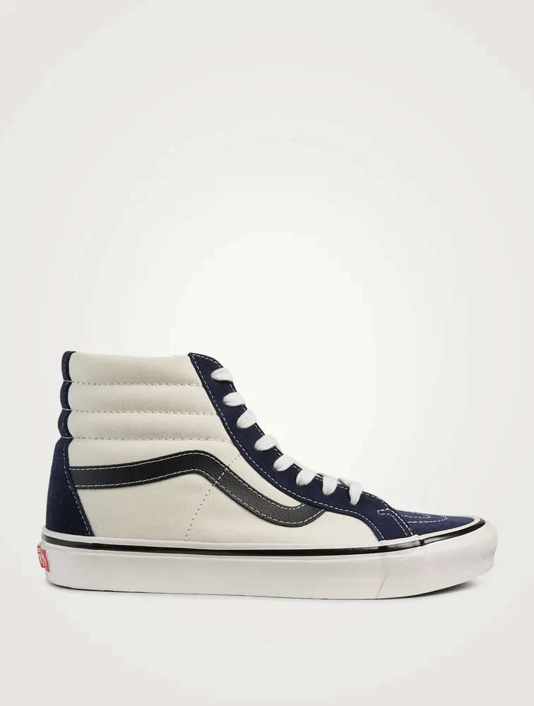 Anaheim Factory SK8-Hi 38 DX Canvas And Suede High-Top Sneakers