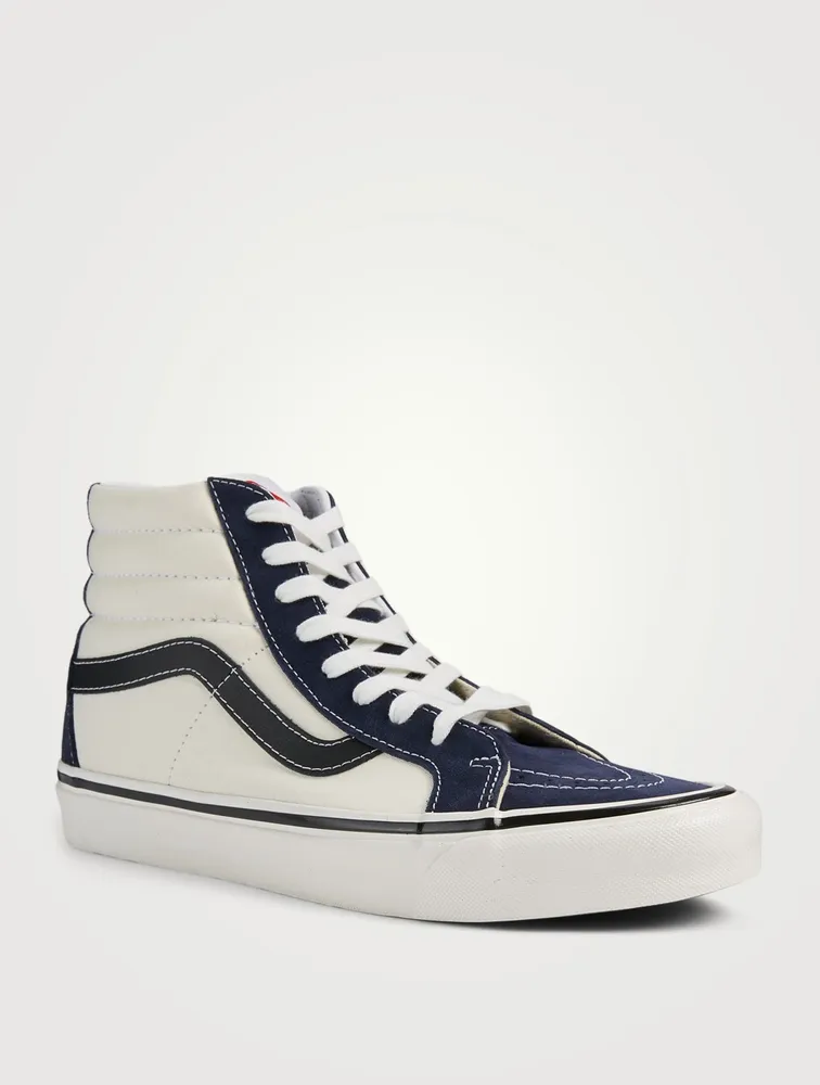 Anaheim Factory SK8-Hi 38 DX Canvas And Suede High-Top Sneakers