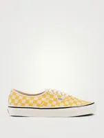 Anaheim Factory Authentic 44 DX Canvas Sneakers Checker Print