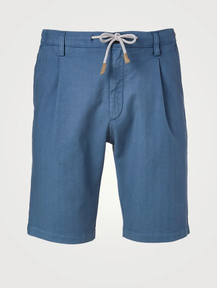 Drawstring Bermuda Shorts