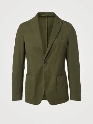 Cotton And Linen Stretch Jacket