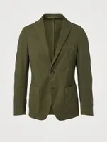 Cotton And Linen Stretch Jacket
