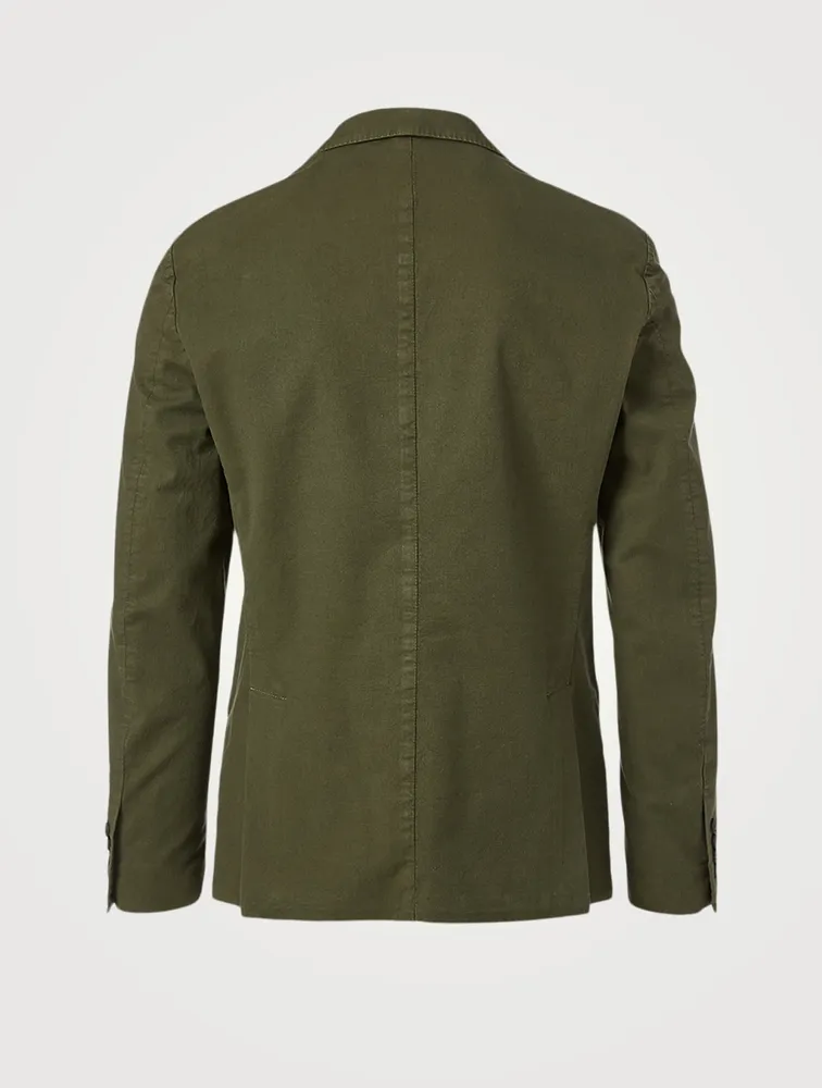 Cotton And Linen Stretch Jacket