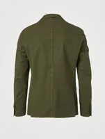 Cotton And Linen Stretch Jacket