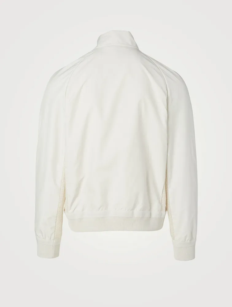 Water-Repellent Zip Jacket