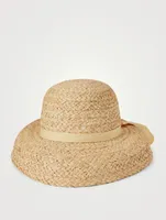 Bloom Raffia Straw Hat